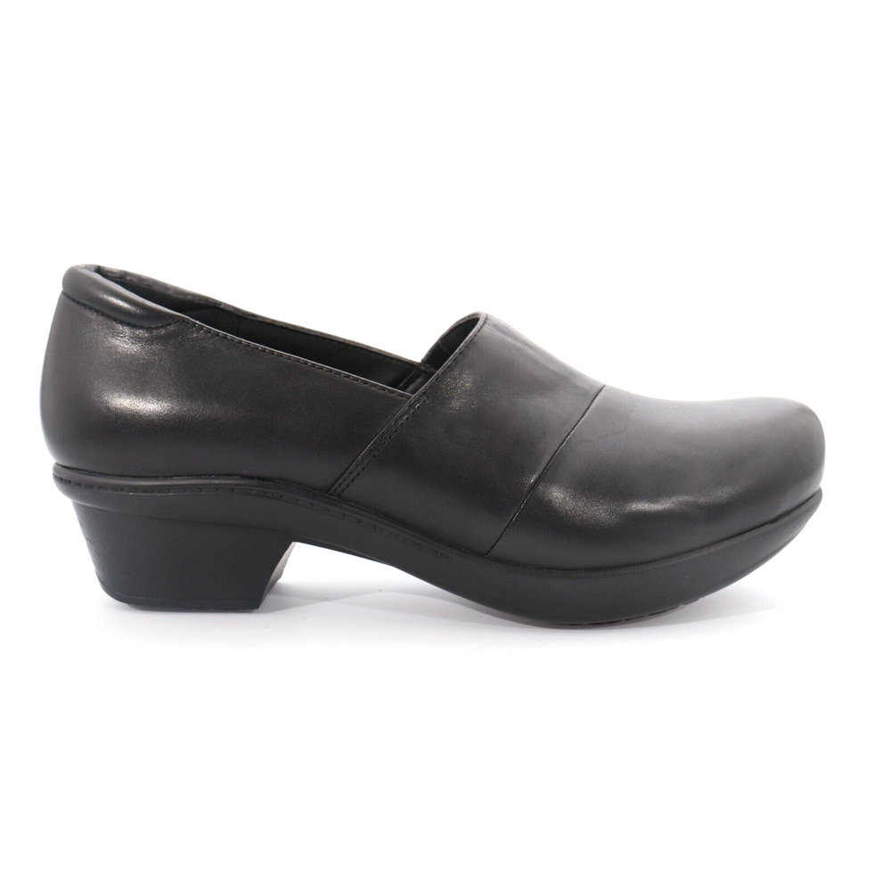 Abeo Camden Slip On Clog Non-slip Black Work Crew women's Size 9 ($)3247